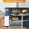 MONODEAL Portable CD Player Boombox with 2 * 3W Speakers, Bluetooth Transmitter & Speaker 2-in-1, FM Radio CD Player Combo for Car/Home, AUX/USB/MP3/WMA, Remote Control & Headphone Jack view 4