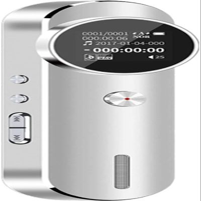 Datianu Voice Recorder Digital Voice Recorder 8G Touch Screen Voice Activated Recorder for Lectures/Meetings/Class, Stereo HD-Audio Recording Device with Dual Microphones - Rechargeable