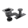 FUZHUI 6in Swing Arm Mount for Fish Finders, Marine Grade Aluminum, Horizontal Base, 360 Rotation, Compatible with Lowrance, Eagle view 2
