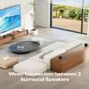 ULTIMEA 5.1ch Sound Bar with Subwoofer, Home Theater Virtual Surround Sound System for TV, Soundbar with App Control, 2 Surround Speakers, Opt/AUX, Peak Power 250W, Aura A30 view 3