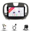 8CORE 4+32GB Radio for Chrysler 300 2015-2020 Android 13 9" IPS Touch Screen, Car Stereo with CarPlay & Android Auto, GPS Navigation DSP SWC 5G WiFi Camera view 1