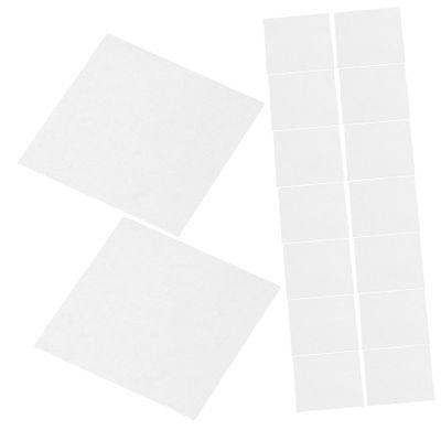 Cabilock 400pcs Pre Cleaned Microscope Coverslips Square High Transparency Glass for Labs Schools and Experiments Convenient Square Coverslips for Reliable Observations
