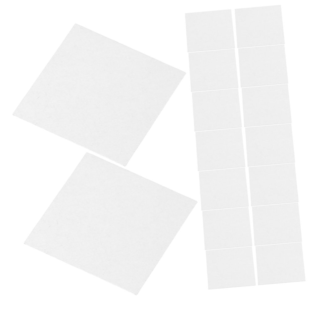 Cabilock 400pcs Pre Cleaned Microscope Coverslips Square High Transparency Glass for Labs Schools and Experiments Convenient Square Coverslips for Reliable Observations