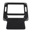 Beufee Foldable Laptop Stand, Height Adjustable Laptop Riser Computer Stand Carbon Steel Computer Riser for Desk view 1