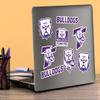 Truman State University Spirit Logos 50ct Vinyl, Skateboard, Indoor/Outdoor view 3