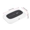 UPALDHOU Mobile Wireless Router Portable 4G Hotspot WiFi for Corporate Travelers - Access to a Large 3G / 4G Band, Fashionable Design (White) view 4