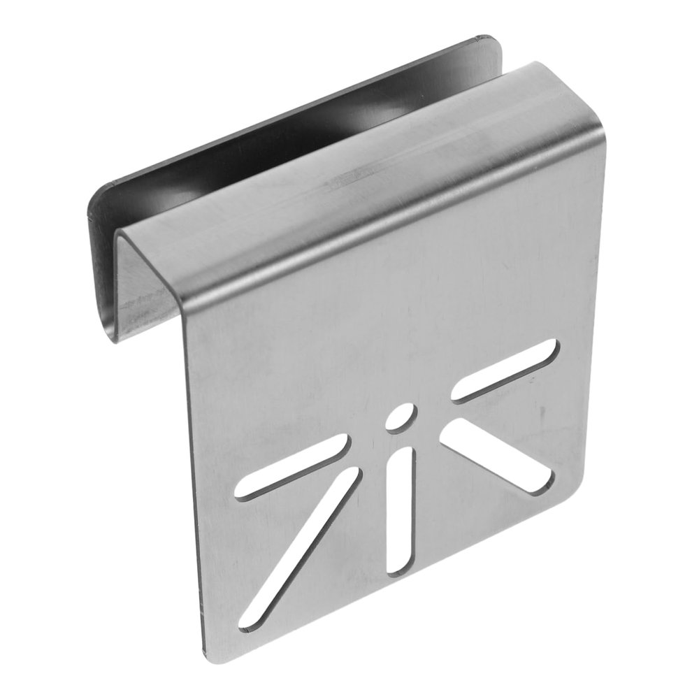 Angoily Stainless Steel Gutter Mount Bracket for Solar Security Camera Flexible Angle No Drill Outdoor Installation Seamless Integration for Drainage Systems