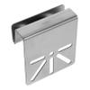 Angoily Stainless Steel Gutter Mount Bracket for Solar Security Camera Flexible Angle No Drill Outdoor Installation Seamless Integration for Drainage Systems view 1