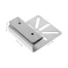 Angoily Stainless Steel Gutter Mount Bracket for Solar Security Camera Flexible Angle No Drill Outdoor Installation Seamless Integration for Drainage Systems view 2