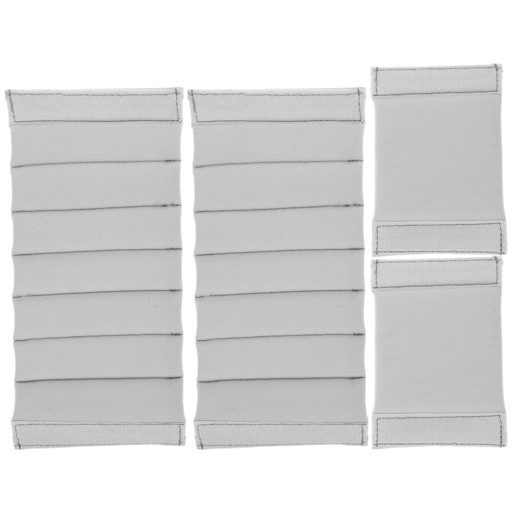 SWOOMEY 4pcs Camera Vibration Pad Camera Bag Inserts for Scratch-Resistant Velvet Grey