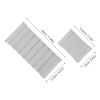 SWOOMEY 4pcs Camera Vibration Pad Camera Bag Inserts for Scratch-Resistant Velvet Grey view 2