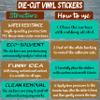 Panjabi Teacher Vinyl Decal Sticker  Nutritional Facts Quote for Laptops, Water Bottles, Cars, Bumpers, Toolboxes  Gift for Coworker, Office, Birthday, Christmas  Waterproof Vinyl, Easy Peel view 3