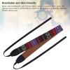 Jiawu Camera Strap, Vintage Ethnic Style Universal Shoulder Neck Belt Strap, Nylon Adjustable Shoulder Neck Straps for All DSLR, Cameras, Binoculars for Women/Men (Style 4) view 4
