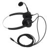 Keenso Ergonomic Binaural Phone Headphone, Noise Canceling Double Sided Headset - Ultra Durable Headset for Call Centers, Online Courses view 1