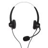 Keenso Ergonomic Binaural Phone Headphone, Noise Canceling Double Sided Headset - Ultra Durable Headset for Call Centers, Online Courses view 4