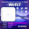 EnGenius ECW520 Wi-Fi 7 Tri-Band Indoor Access Point 10.8 Gbps Speeds, 2x2x2 MU-MIMO, 2.5GbE PoE+, 2.4/5/6GHz, 320MHz Channels, 1,200 Sq Ft Coverage, Cloud Managed, AC Adapter NOT Included view 2