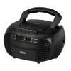 JENSEN CD-550BT-BK Portable Stereo Bluetooth CD Cassette Recorder with AM/FM Radio Compact Bluetooth-Enabled Radio Player with Handle Black view 1