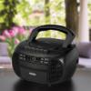 JENSEN CD-550BT-BK Portable Stereo Bluetooth CD Cassette Recorder with AM/FM Radio Compact Bluetooth-Enabled Radio Player with Handle Black view 2