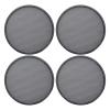 ciciglow 4 Pcs Mesh Speaker Grills 4.2 Inch, Metal Subwoofer Grill Protective Covers, Subwoofer Grille Protective Case for Car Home Audio Speakers Theater view 1