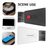 OSALADI 2pcs Screen Brush Keyboard Duster Lens Cleaning Brush for Electronics Multi-use Cleaning Tool for Laptop Keyboard Glasses Black White view 3
