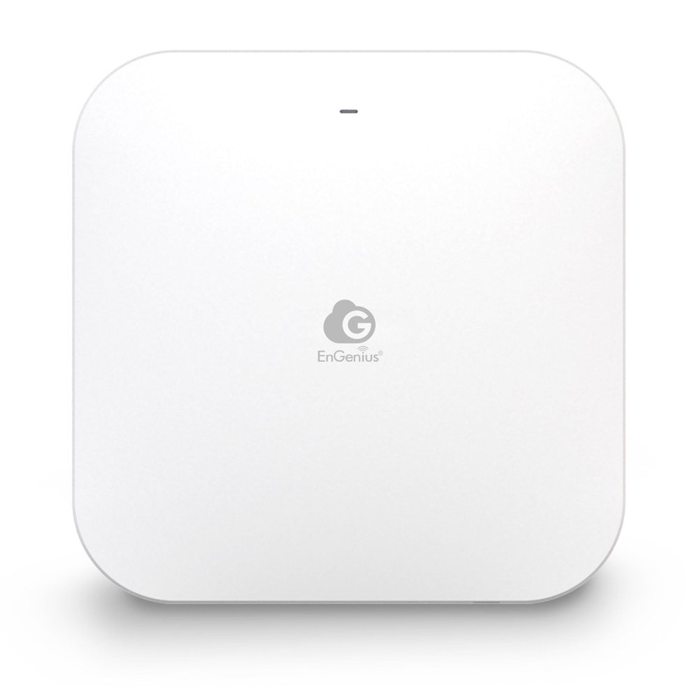EnGenius ECW510 Wi-Fi 7 Indoor Access Point  Dual-Band 2x2 MU-MIMO, 2.5GbE PoE+, 4300 Mbps (5GHz) + 700 Mbps (2.4GHz), Supports 400 Devices, Up to 1,000 Sq Ft Coverage, Cloud Managed