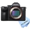 Sony A7 III Mirrorless Camera(Body Only) + 64GB Memory,Wireless Lavalier Microphones, 126 LED Light, and More (22pc Bundle) (Renewed) view 2