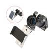 STOBOK Phone Photography Bracket Mount for Binoculars Monoculars Microscopes All Metal Construction Fits Eyepiece Tripod Interface Lightweight Easy Assembly Silver view 3