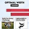 DADO Ultra-soft Nylon Sport Band Compatible with WHOOP 5.0, One, Peak, and Life | Breathable, Durable & Secure Fit Strap | NOT for Gen 4 (Red, Life/MG) view 3