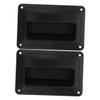 DOITOOL 2pcs Plastic Speaker Handle Replacement Kit Sturdy Side Carry Handles for PA Speakers and Cabinets Easy to Install Accessories view 1