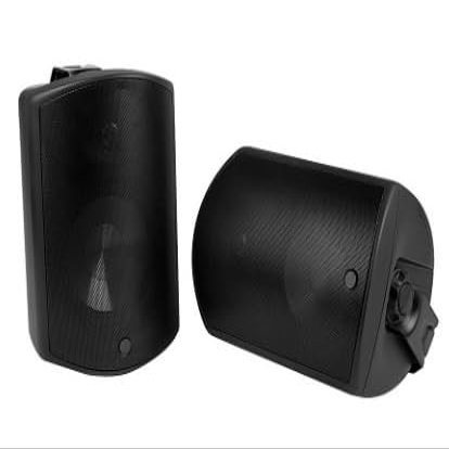 ES-500-AW-6-BLK All-Weather Series 6.5" Outdoor Speaker Pair, Black