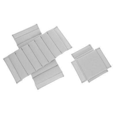 jojofuny 4pcs Camera Insert Vibration Pad Adjustable Dividers for Camera Bag Soft Pads for Scratch Storage