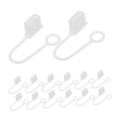 POPETPOP 30pcs USB Port Cover Caps Type Silicone Dust Plugs for Charging Ports Flexible and Durable Protection for USB Interfaces Compatible with Flash Drives and Mobile Devices