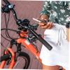 Parliky Bike Computer Mount Adapter Front Handlebar Bracket for Road and TT Bikes Compatible Lightweight Aluminum Easy Installation Suitable for Cycling view 2