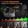Gslxheal Dgital Night Vision Monocular - 4k Infrared Head Mounted Night Vision Goggles with 8X Digital Zoom & 850nm Infrared, 32GB Recording, 3000mah Fast Charge view 3