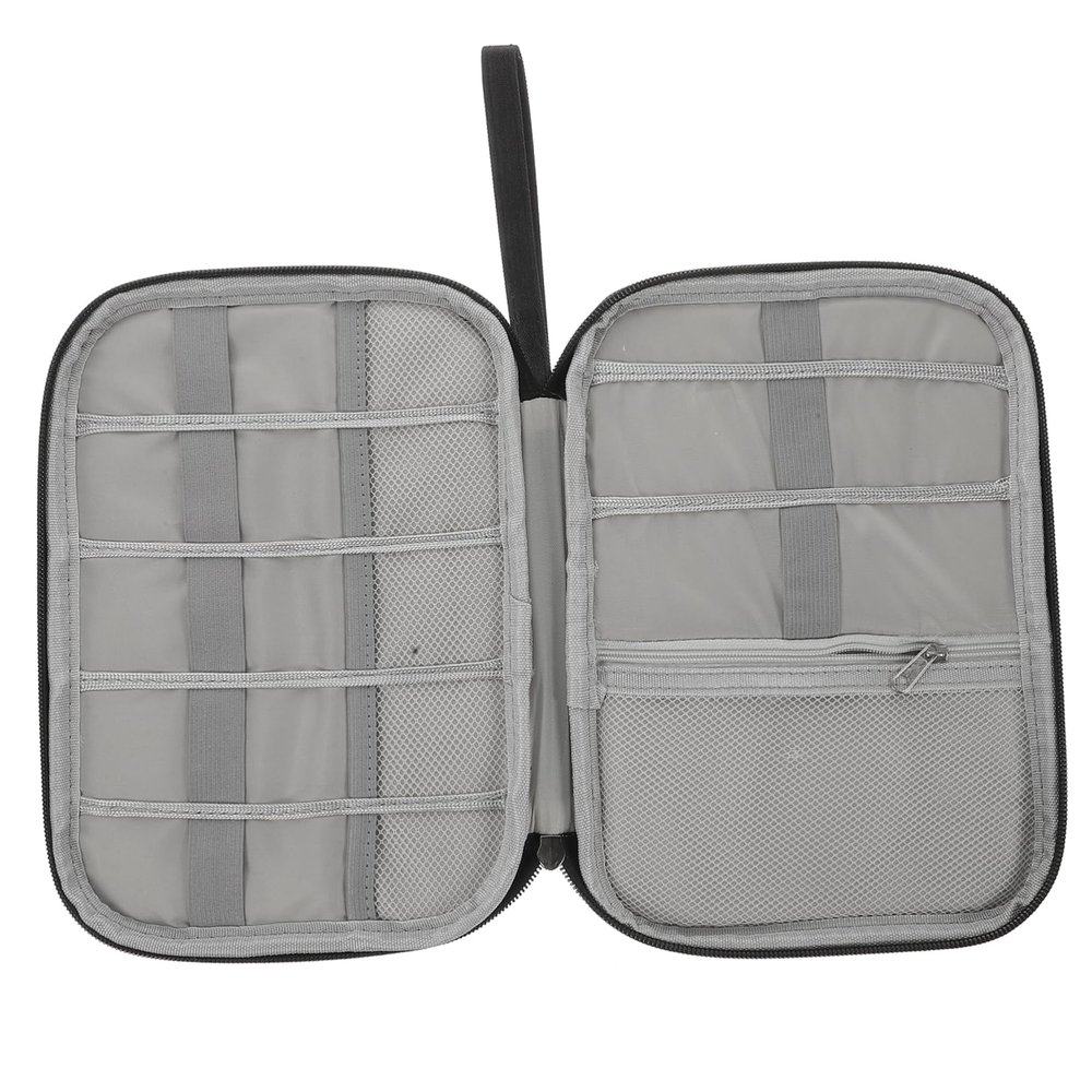 DIYEAH Digital Cable Storage Bag Organize Cables Power Banks Electronics Portable Cord Organizer Case