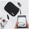 DIYEAH Digital Cable Storage Bag Organize Cables Power Banks Electronics Portable Cord Organizer Case view 2