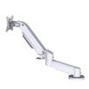 hezhuhe2258 Monitor Stand White Desktop Monitor Stand Swivel Adjustable 2-Arm Stand for 15-32 Inch Screen Monitor arm Desk Mount view 1