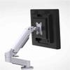 hezhuhe2258 Monitor Stand White Desktop Monitor Stand Swivel Adjustable 2-Arm Stand for 15-32 Inch Screen Monitor arm Desk Mount view 4