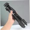 TEHAUX Camera Mini Tripod for Live Streaming Projector Outdoor Bracket Durable Section Design for Fishing Travel Black view 3