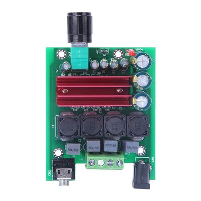 Baxnore TPA3116D2 Digital Amplifier Board, 50W+50W Two Channel HiFi Class, 8-25V Power Range for Stereo Audio Systems, Multimedia Applications
