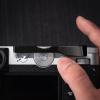 Iborrys Thumb Up Grip Compatible with Fujifilm Fuji GFX100RF Camera, Hot Shoe Thumb Rest Support Grip Original All-Aluminum Retro Diamond Engraving Technology | Improves Shooting Stability (Black) view 3