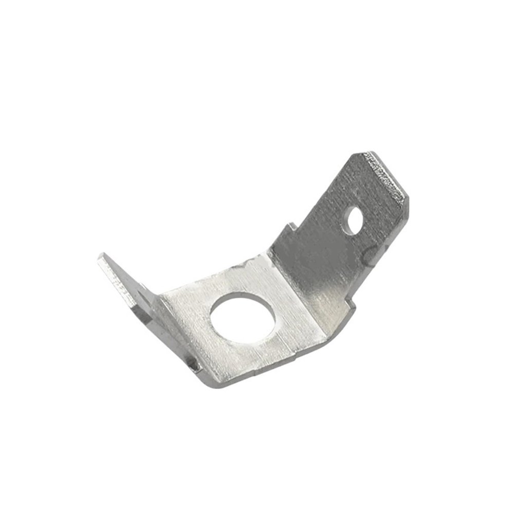 10/20/50/100Pcs 6.3MM Double Connector Bevel Inserts 250 Bilateral Capacitance Connecting Terminal Right Angle DJ6126-C6.3(50 Pcs)
