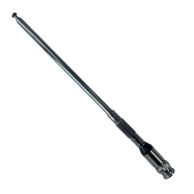 27MHz BNC Telescoping Antenna 7-Section Retractable 25CM/9.84 inch-109CM/42.91 inch High Gain Telescopic Antenna Replacement for CB/Ham Radio/Walkie Talkie