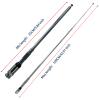 27MHz BNC Telescoping Antenna 7-Section Retractable 25CM/9.84 inch-109CM/42.91 inch High Gain Telescopic Antenna Replacement for CB/Ham Radio/Walkie Talkie view 2