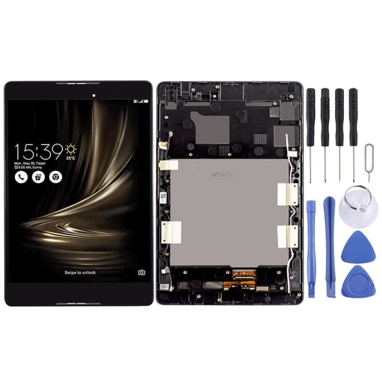 MPXPOTTHW Cell Phone Replacement OEM LCD Screen for ASUS Zenpad 3 8.0 Z8 Z581KL Z581 ZT581KL P008 Digitizer Full Assembly with FrameBlack Spare Parts