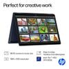 HP OmniBook X Flip 2-in-1 Copilot+ AI PC Laptop, 14" 2K Touchscreen, Intel Evo Platform 8-Core Ultra 7 258V(>Ultra 9 185H), DTS: X Ultra, Backlit KB, W/Style & 128GB PSD, Win11 Home(16GB|2TB SSD) view 4