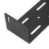 Metal Radio Mounting Bracket Universal Radio Panel Bracket for MBF4 IC2730 ID5100 ID4100 Durable Black Metal Mount with Screws and Gaskets view 2