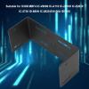 Metal Radio Mounting Bracket Universal Radio Panel Bracket for MBF4 IC2730 ID5100 ID4100 Durable Black Metal Mount with Screws and Gaskets view 4
