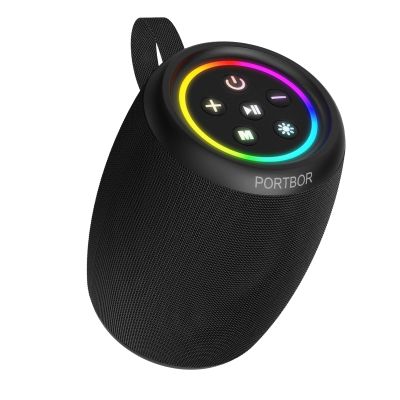 Bluetooth Speaker, Portable Wireless, Powerful Stereo Sound, IPX5 Waterproof, 15H Playtime, BT5.3, TWS Surround Pairing, Electronics Gadgets for Outdoor/Home/Party/Travel/Beach/Shower, Birthday Gifts