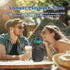Bluetooth Speaker, Portable Wireless, Powerful Stereo Sound, IPX5 Waterproof, 15H Playtime, BT5.3, TWS Surround Pairing, Electronics Gadgets for Outdoor/Home/Party/Travel/Beach/Shower, Birthday Gifts view 4